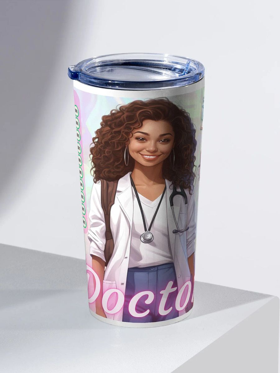Black Doctor 20 oz Stainless Steel Tumbler product image (3)