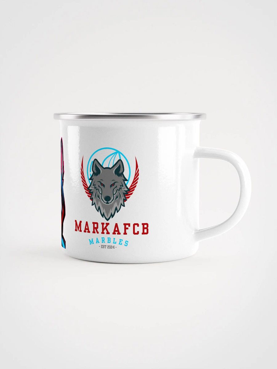 Logo & Character Enamel Mug product image (1)