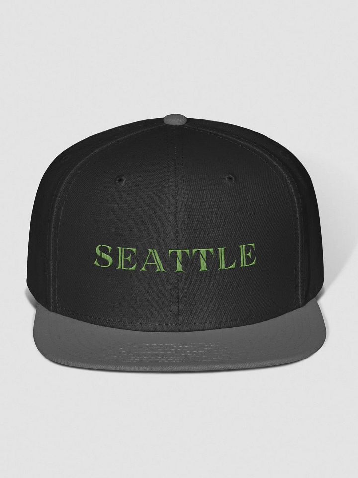 Otto Wool Blend Snapback Cap - Seattle product image (1)