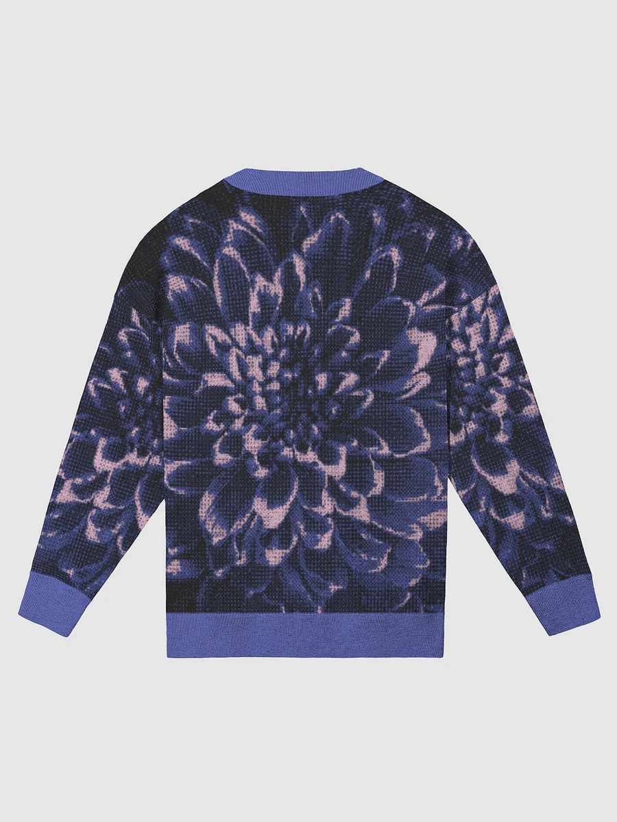 Blue Chrysanthemum Relaxed Fit Sweater product image (10)