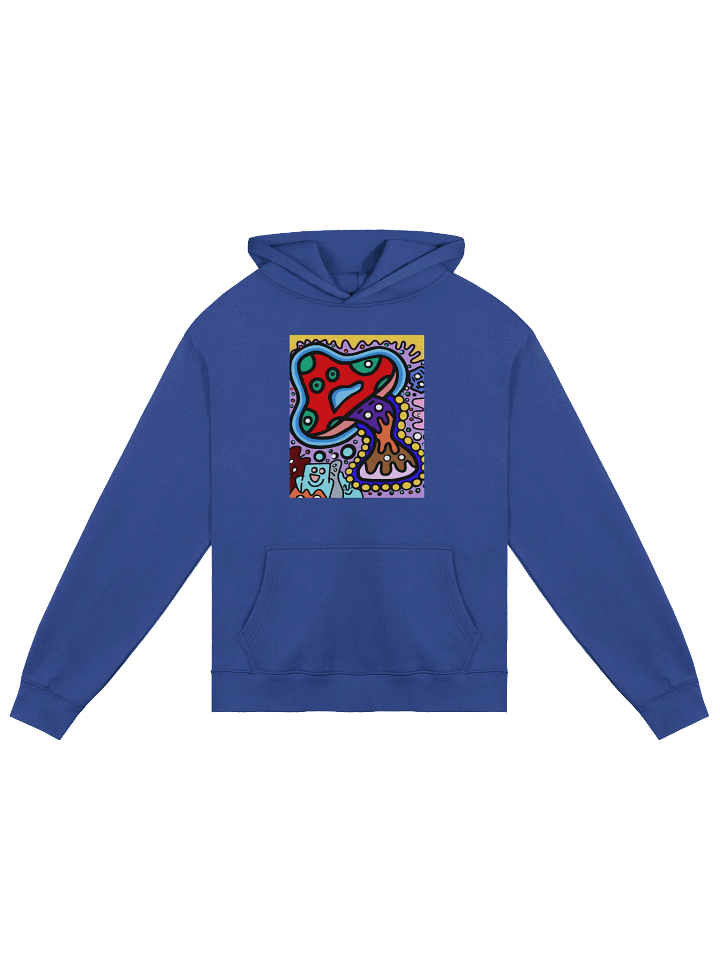 Mushroom Go Bleh Oversized Hoodie product image (9)
