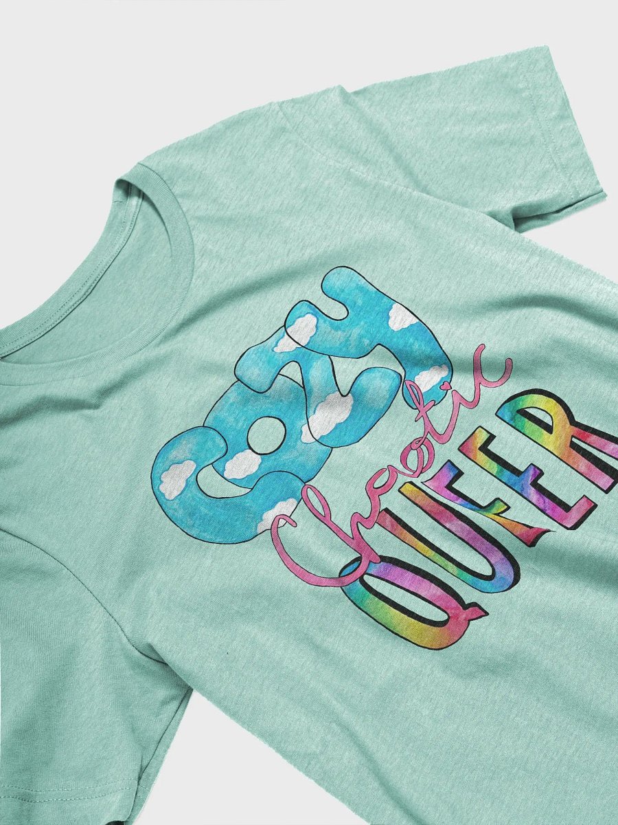 Cozy Chaotic Queer Tee - Multiple Colors product image (3)