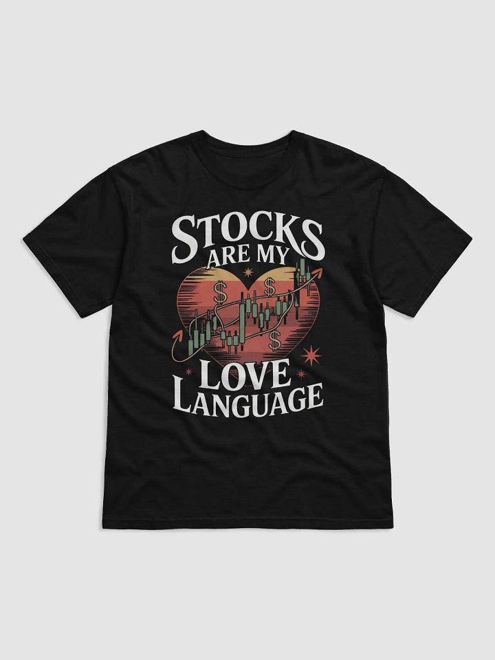 Stocks Love Language Heart T-Shirt product image (1)