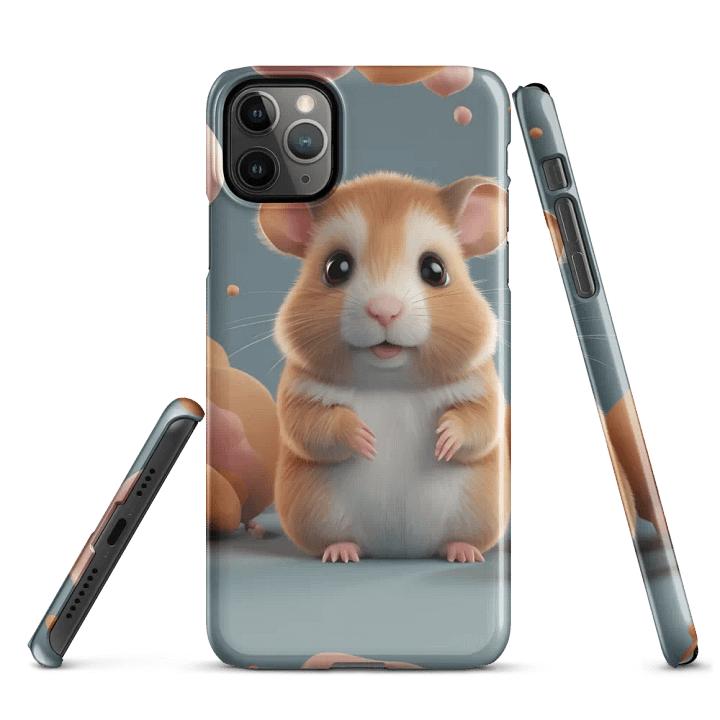 Whimsical Hamster Snap Case for iPhone® product image (3)