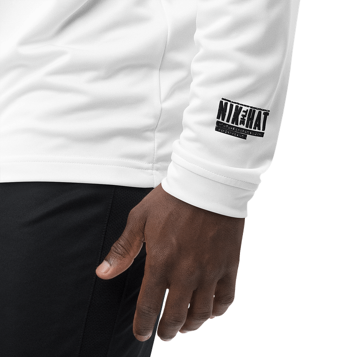 Nik The Hat | Adidas Quarter Zip Pullover – Summer ’25 BACK THE BLUE Edition product image (2)