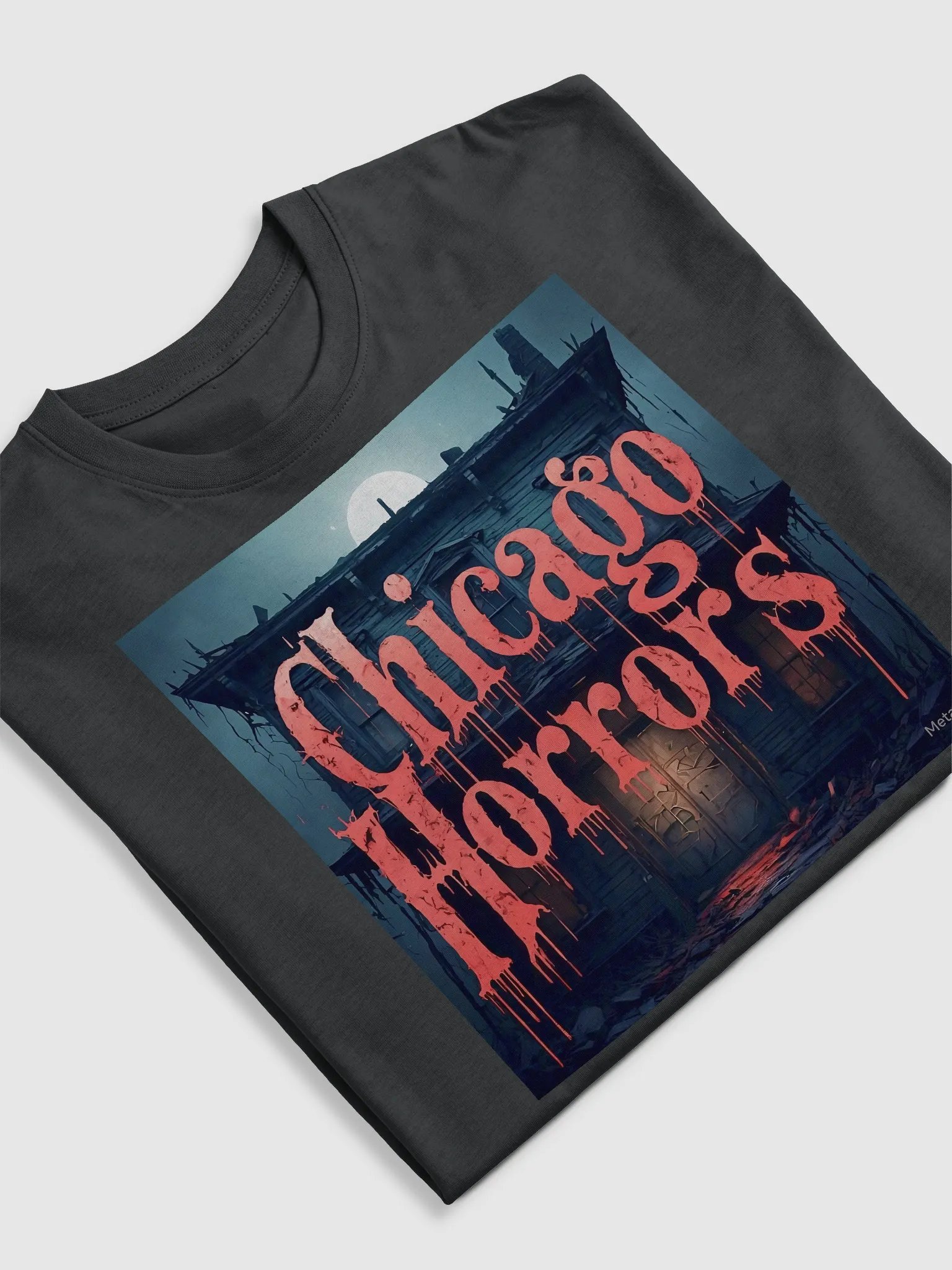 Chicago Horrors Printed Logo TShirt product image (5)