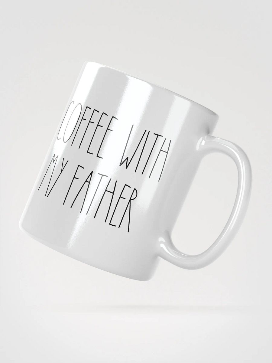 “Coffee With My Father” Mug (White) product image (3)