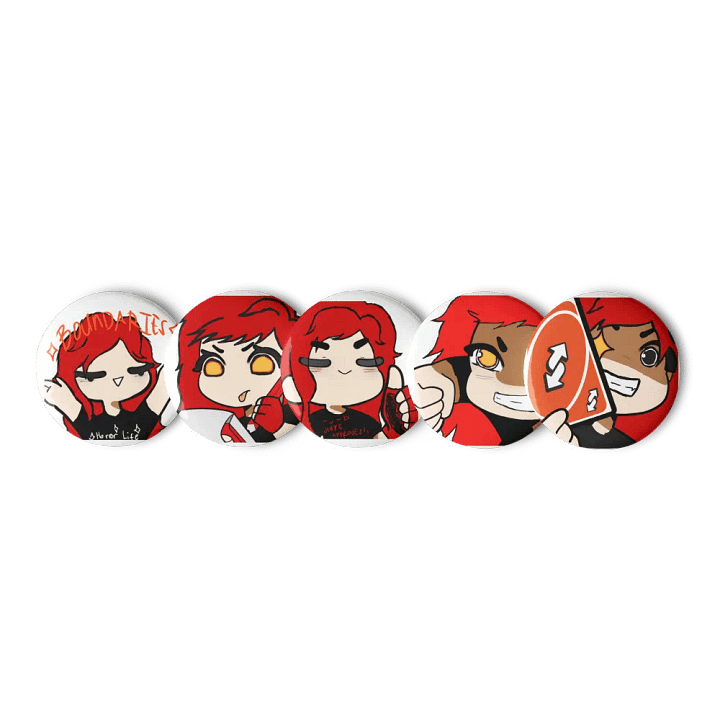 Jihye Pin Set By GlitchedAstral product image (2)