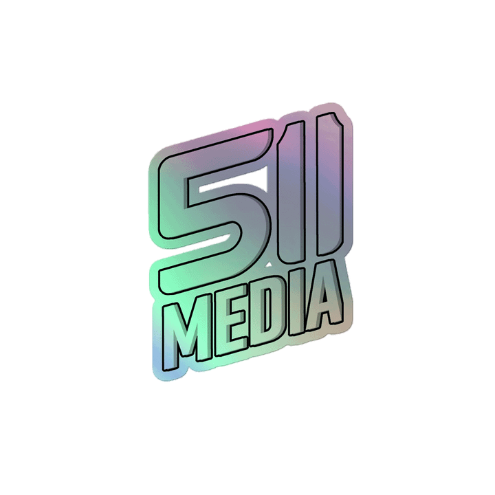 Five11Media Holographic Sticker product image (2)