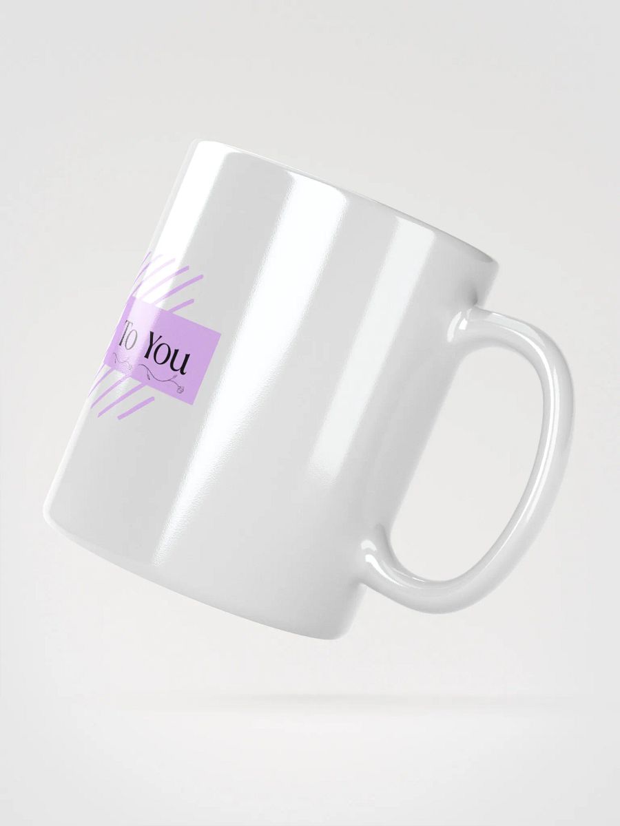 Purple/White Coffee Mug: Be Kind To You product image (2)