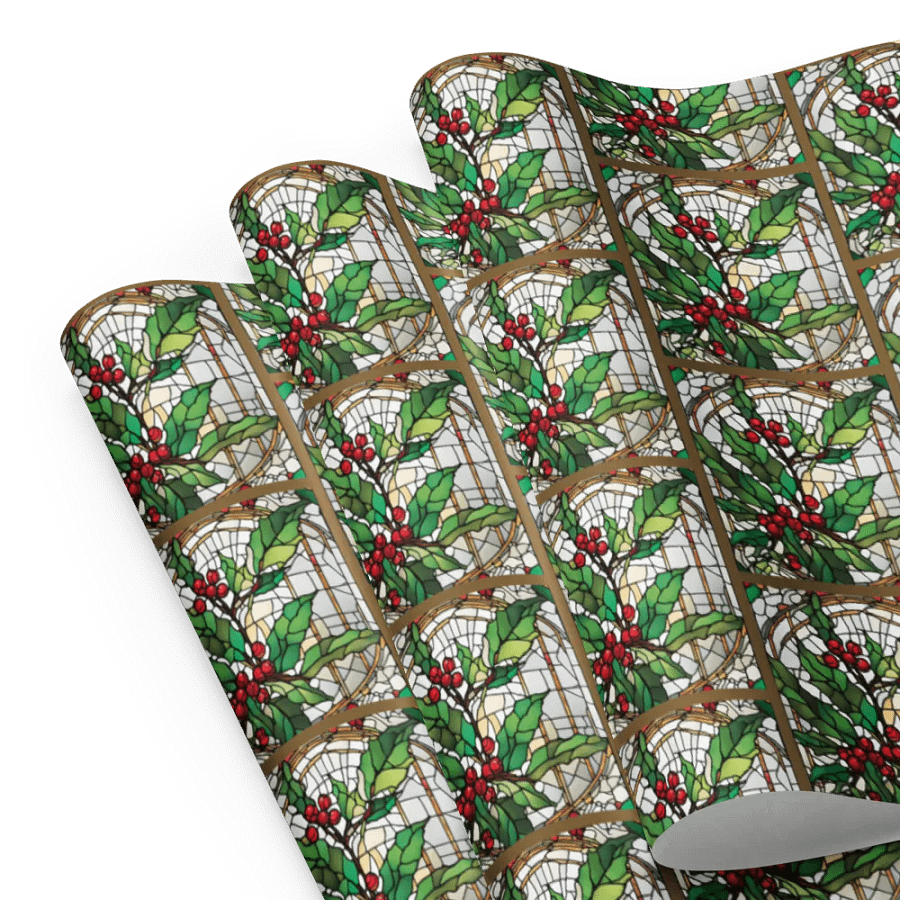 Mezmerizing Mistletoe Wrapping Paper Set product image (8)