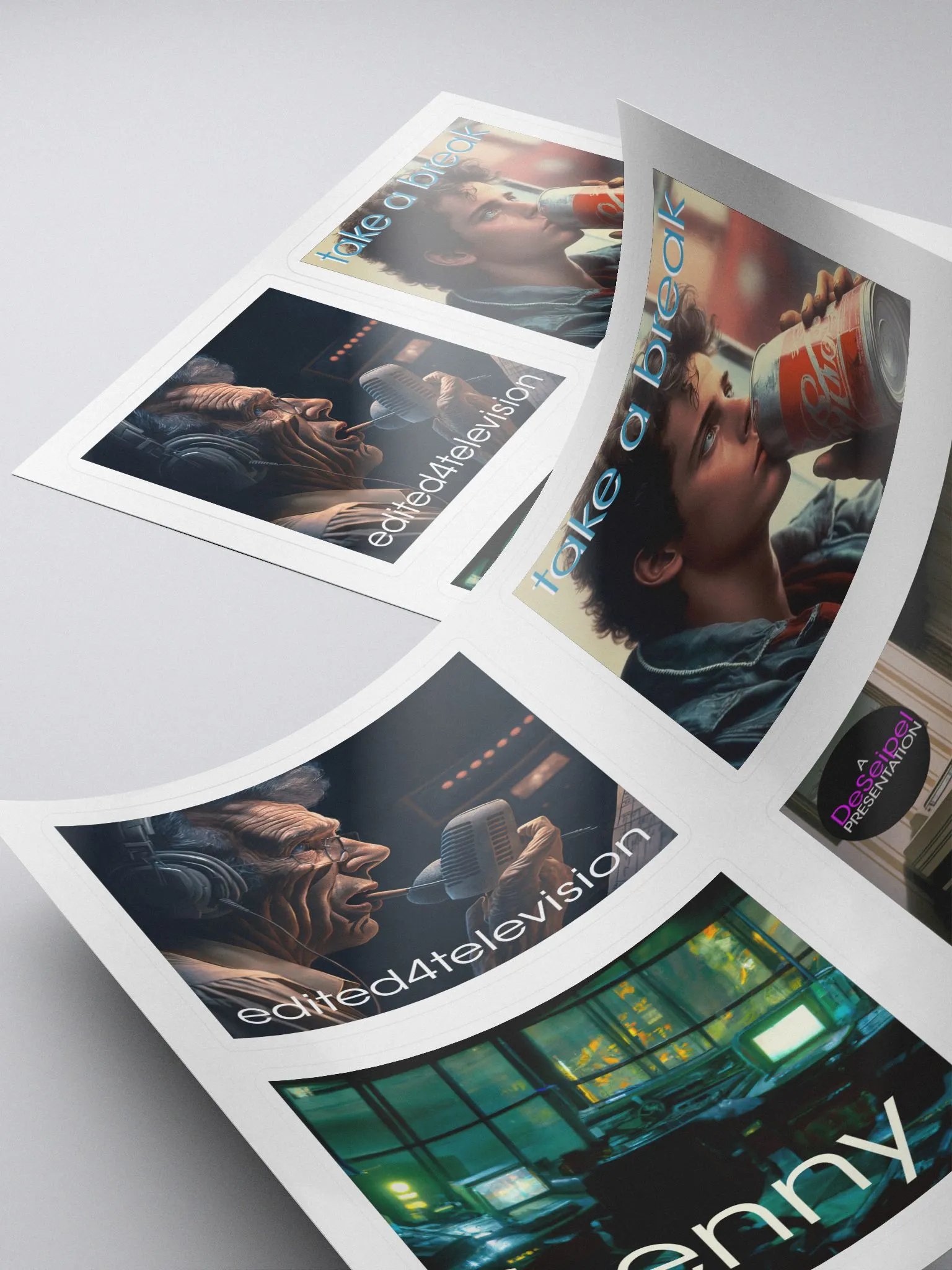 Retrospection sticker sheet product image (4)