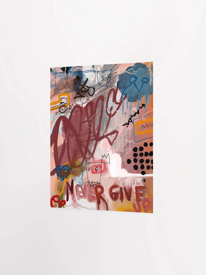 'Never Give Up' Poster product image (2)