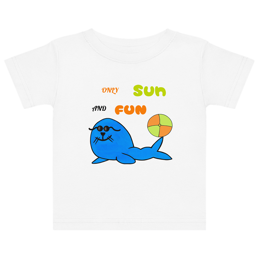 Sunny Seal Baby Jersey Tee product image (11)