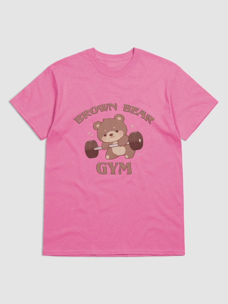 Brown Bear Gym (Cute) - Light Colored T-shirt product image (10)