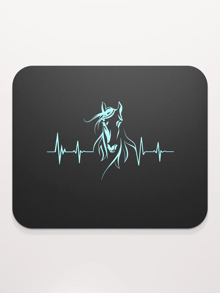 Horse Heartbeat Mouse Pad product image (2)