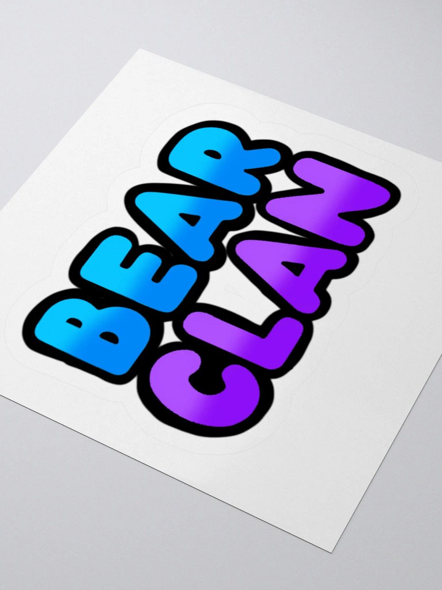 Bear Clan Sticker product image (3)