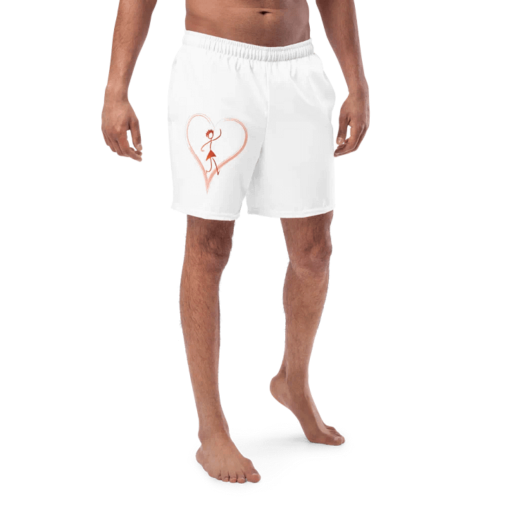 Neon Heart Dancer Swim Trunks product image (1)