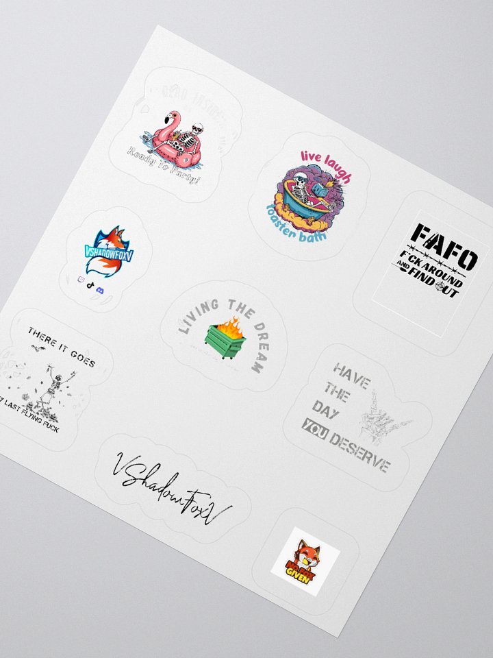 Regret in Vinyl: Stickers That Speak Louder Than Your Therapist product image (6)