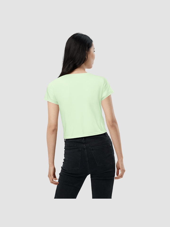 [High Risk ENT.] All-Over Print Crop Tee product image (2)