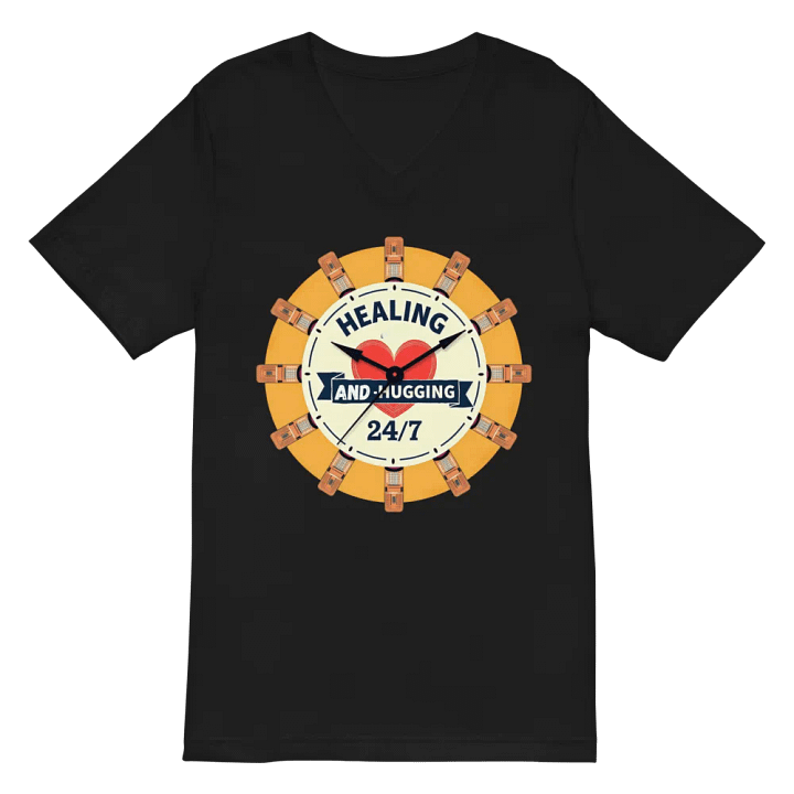 Healing Hearts 24/7 V-Neck Tee product image (3)