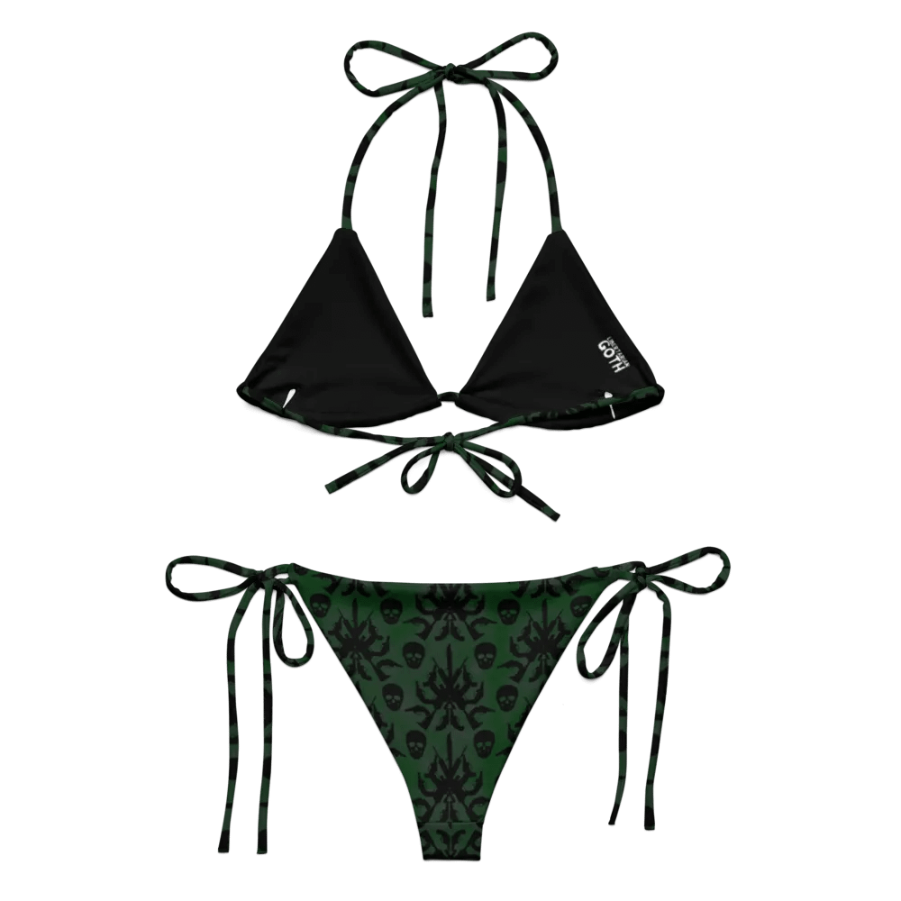 Gothic 2A String Bikini - Green product image (4)
