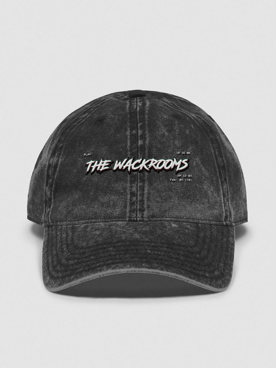 The Wackrooms Washed Cap product image (1)