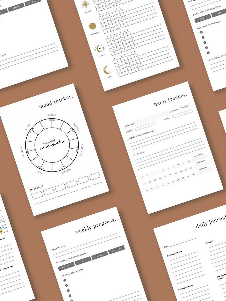 Printable Wellness Workbook product image (2)