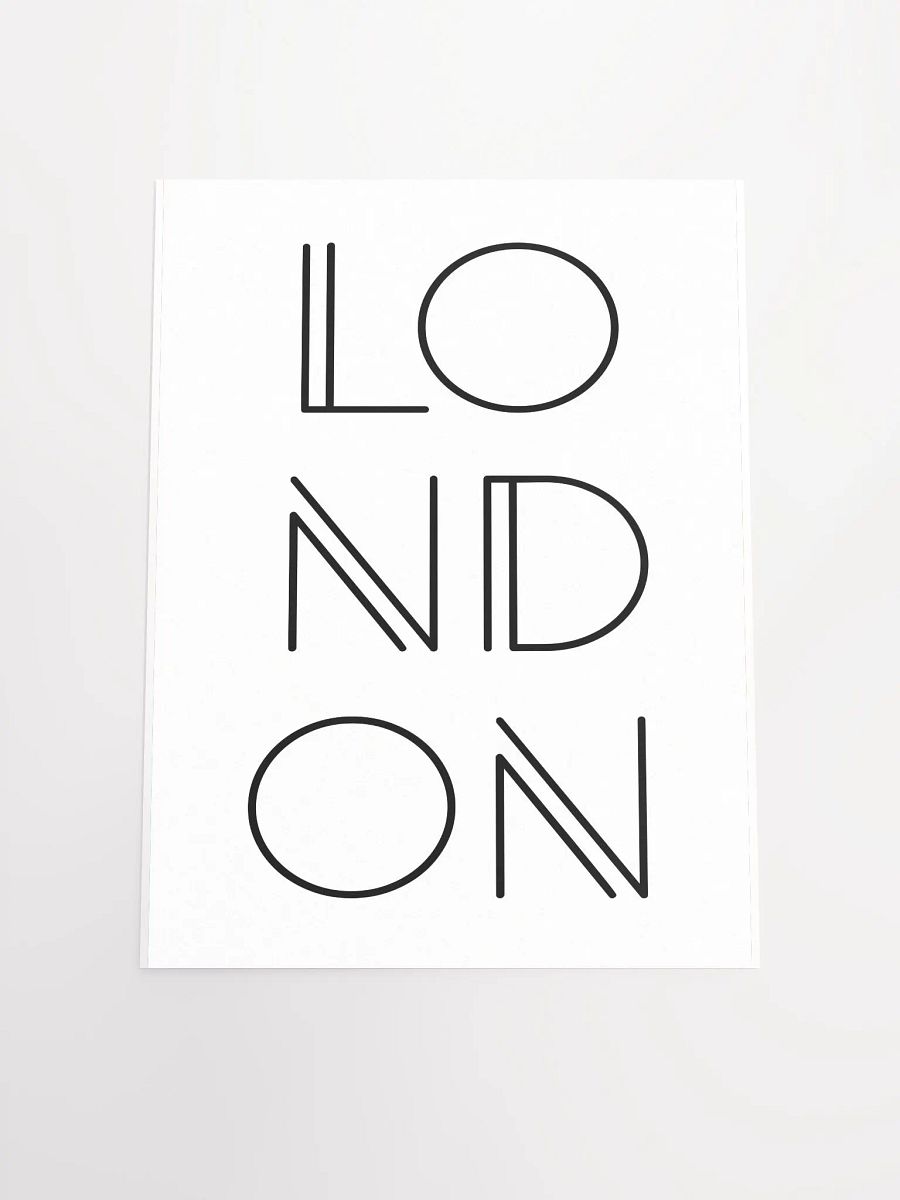London typography design #04 product image (18)