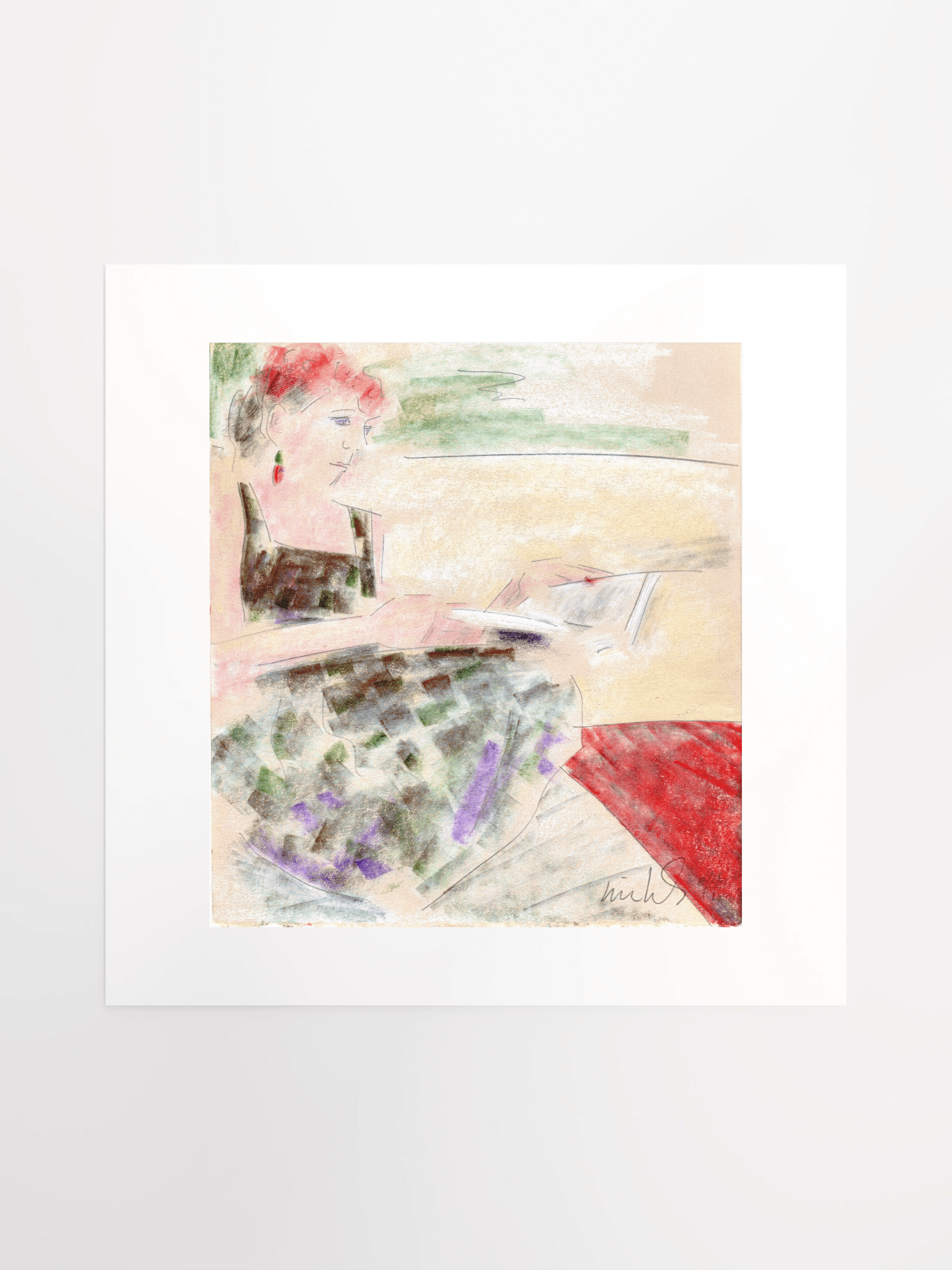 Sandra Reading 08.08.85 print product image (2)