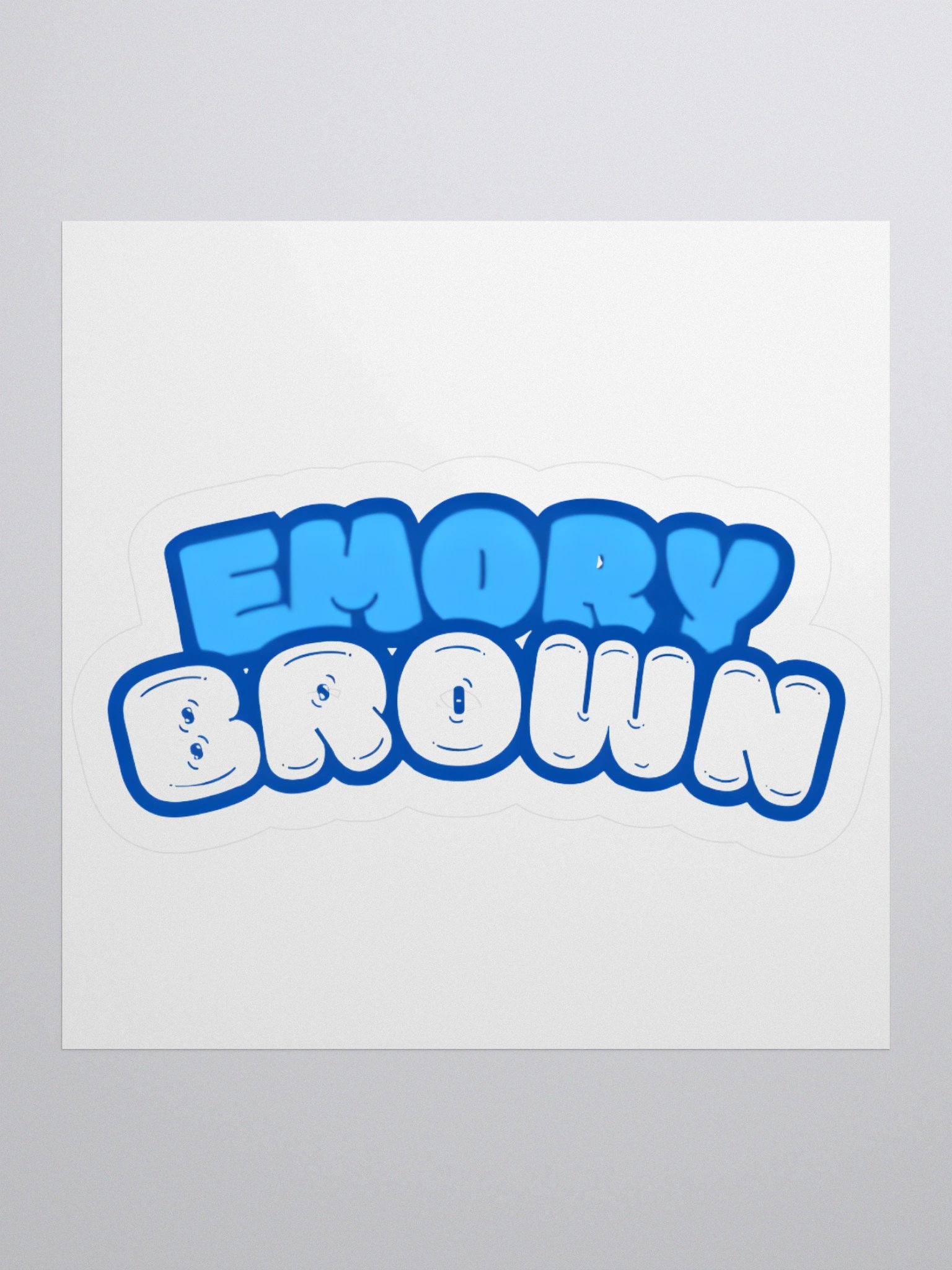 Playful Kiss Cut Stickers by Emory Brown product image (3)