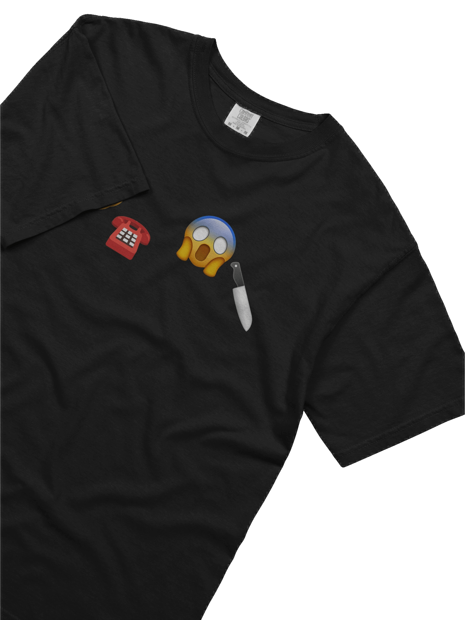 Scarymoji Stabby Phone Tee product image (5)