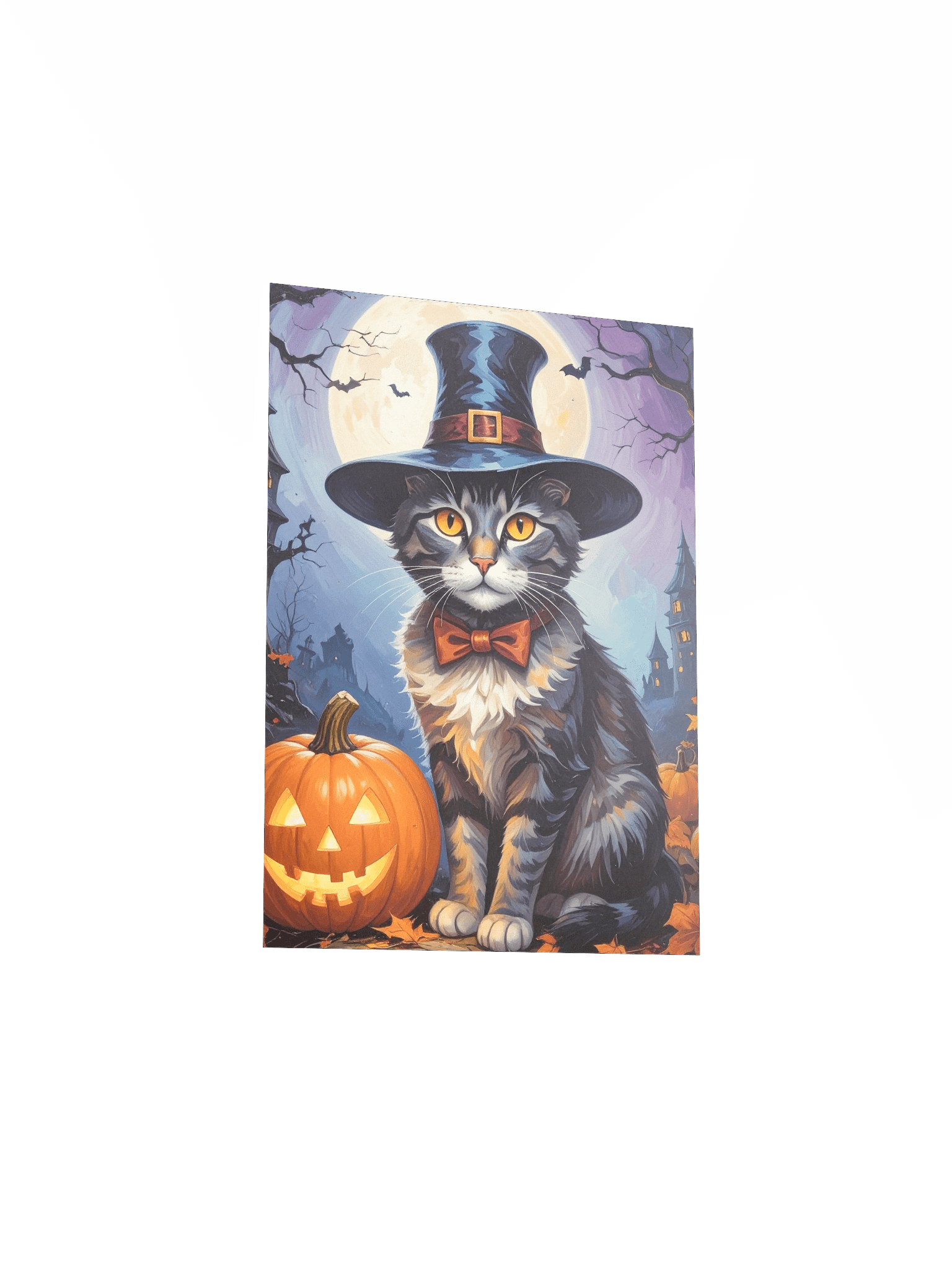 Halloween Cat with Pumpkin product image (15)
