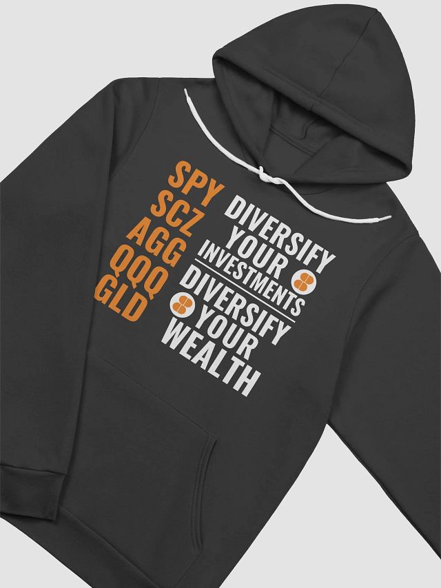Diversify Your Investments Supersoft Hoodie white product image (2)