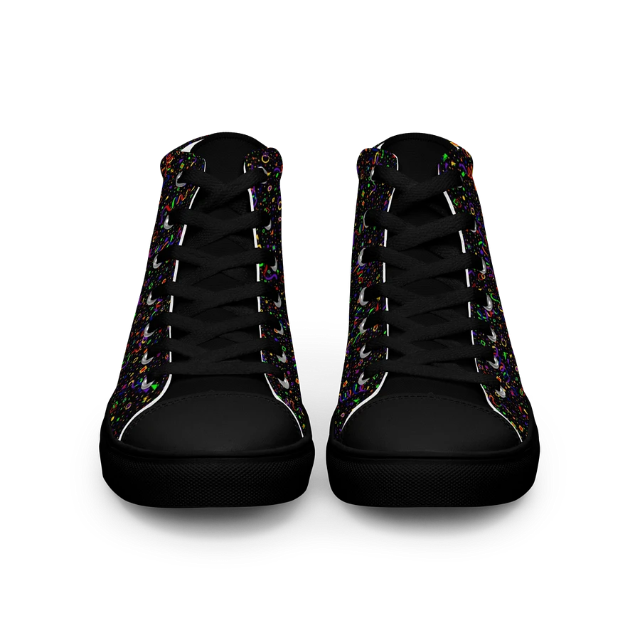 Black Arcade Flower Sneakers product image (41)