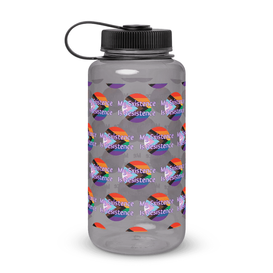 Resistors, My Existence is Resistance, Water Bottle product image (1)