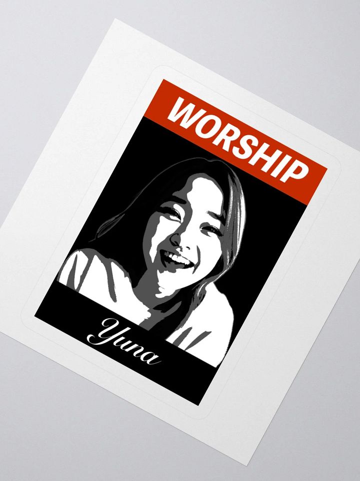 Worship Yuna Sticker product image (5)