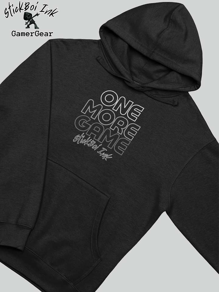 Gamer hoodie - One More Game by StickBoi Ink product image (1)