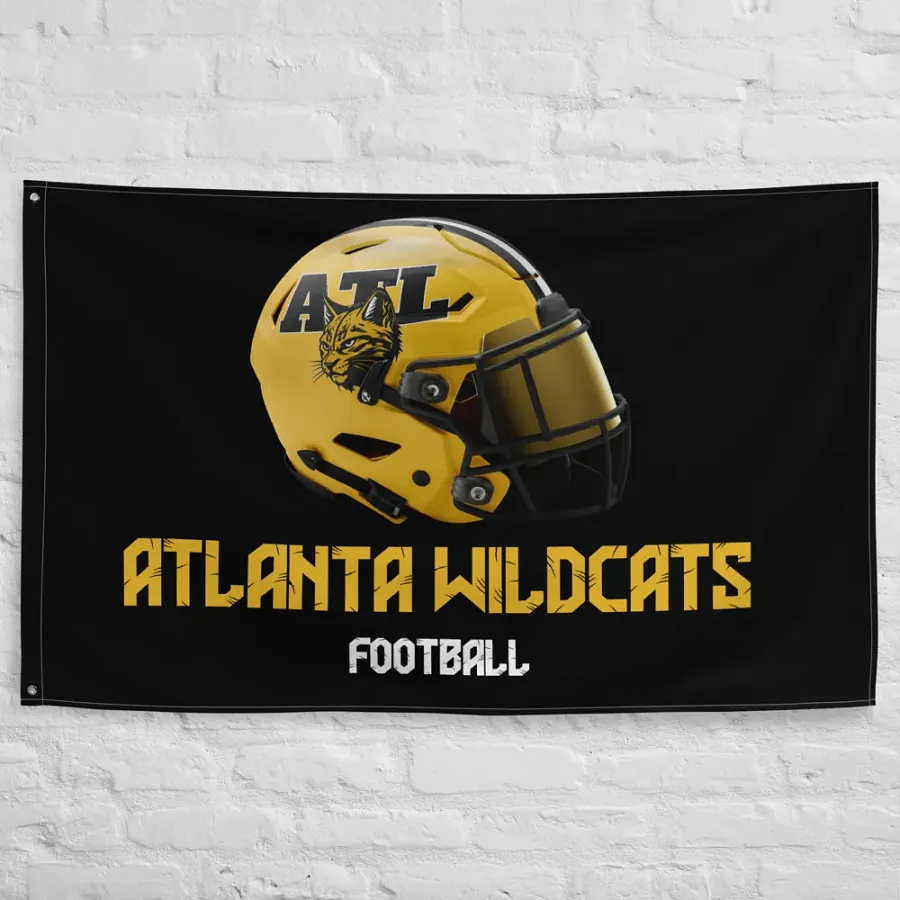 Atlanta Wildcats Team Flag product image (10)