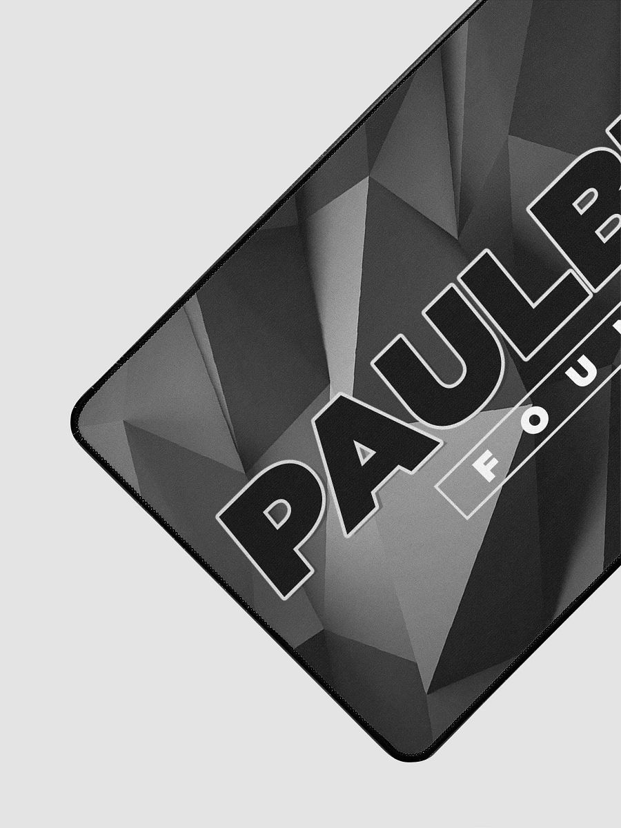 PaulBurt Founder Edition Desk Mat (Black) product image (3)