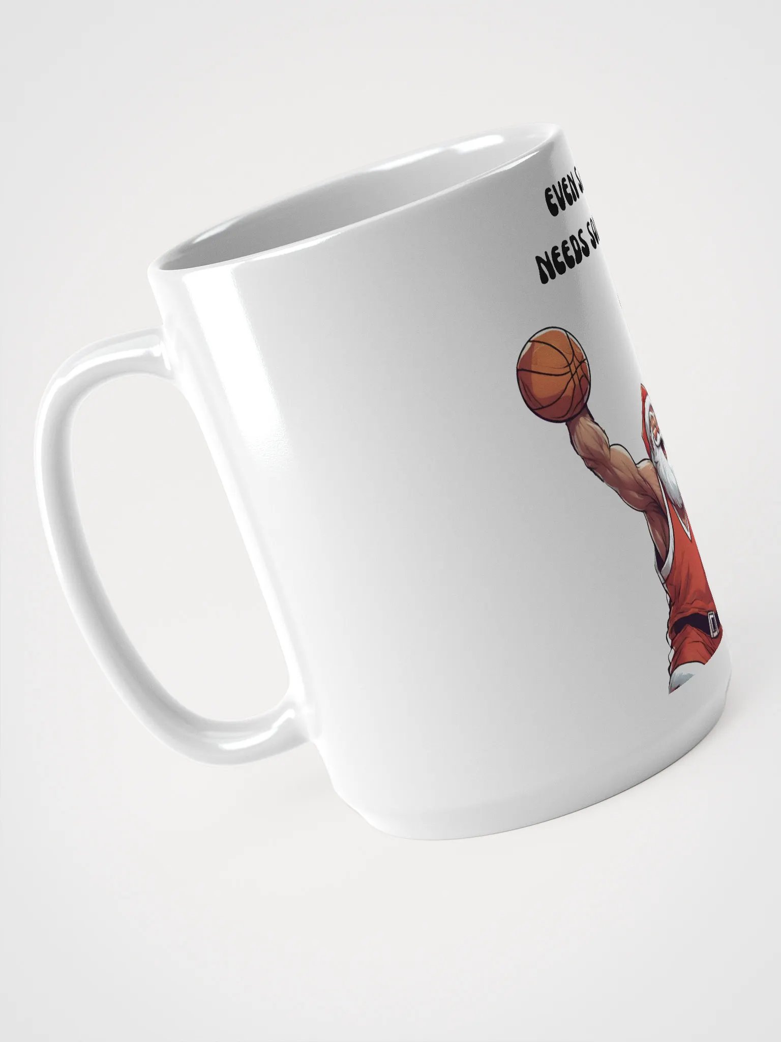 Santa Claus Dumping - Basketball Mug product image (3)