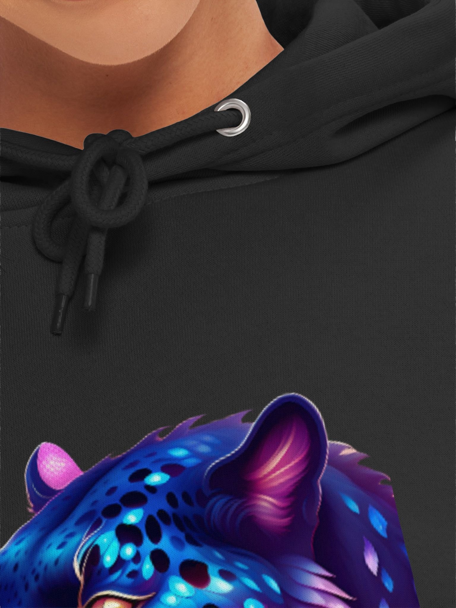 Neon Panther Fantasy Premium Hoodie product image (7)