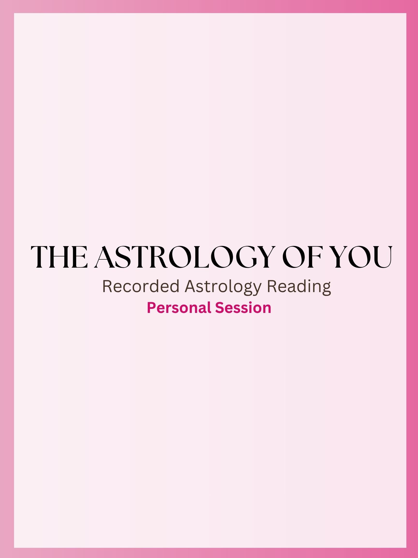 The Astrology of You | Recorded Astrology Reading product image (1)