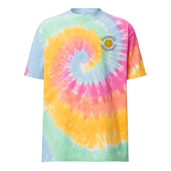 Radiant Vibes Tie-Dye T-Shirt product image (1)