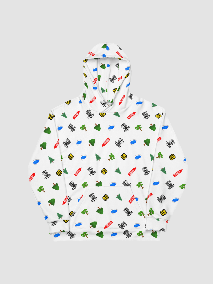 All-Over Print Disc-golf Hoodie (color) product image (1)