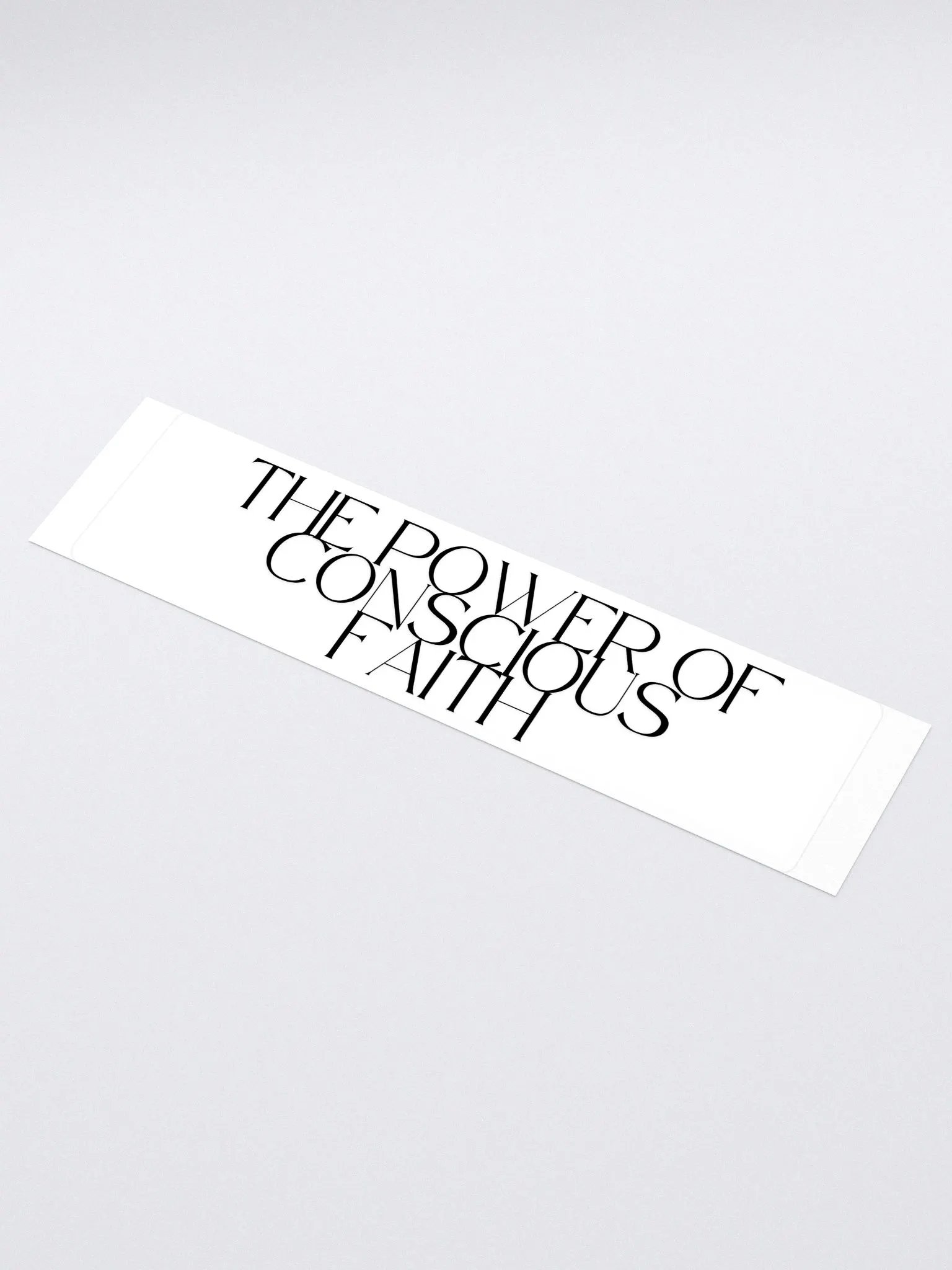 The Conscious Faith Affirmation Sticker product image (1)
