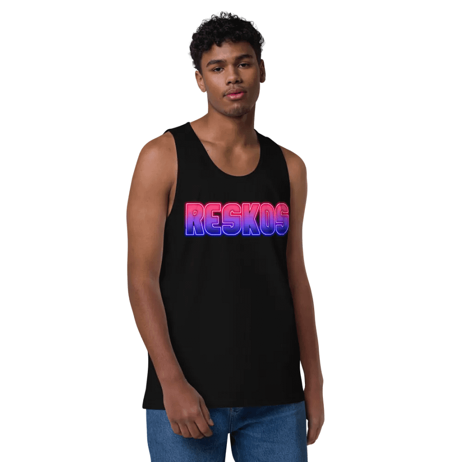 Gradient Reskos Men's Tank Top product image (6)