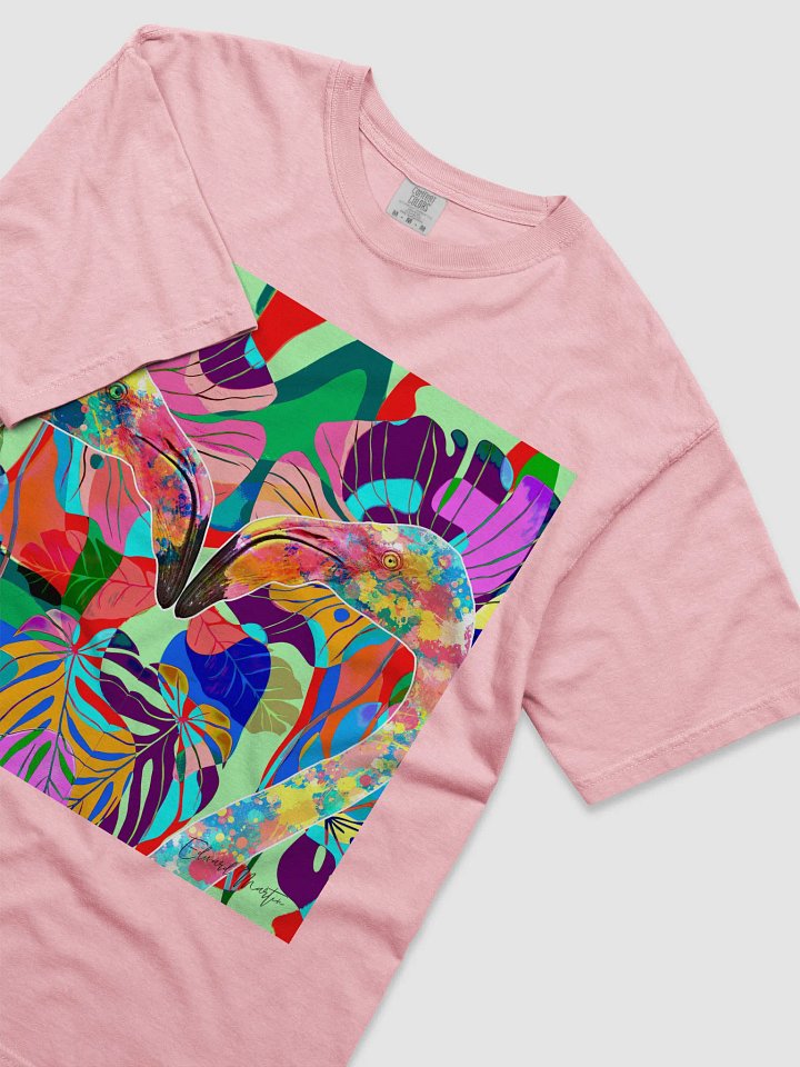 Tropical Flamingo Paradise T-Shirt product image (1)