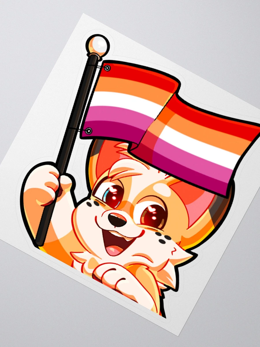 Lesbian Pride Sticker product image (2)