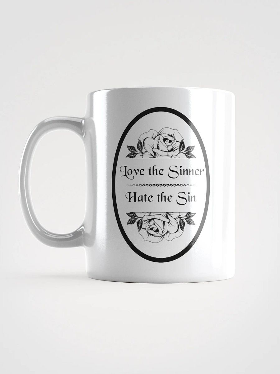 Symmetrical Tattoo Sin Sinner Design Coffee Mug product image (11)